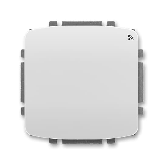 spínač s krátkocestným ovladačem, s přijímačem RF signálu, 868 MHz, šedá, design TANGO